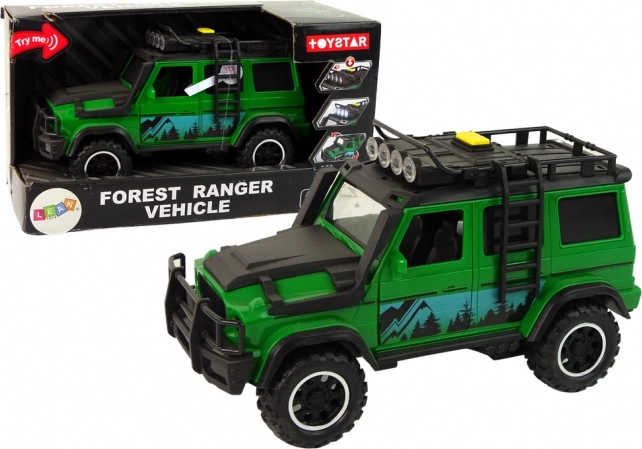 Terénní auto 1:14 se světly a zvuky – zelené