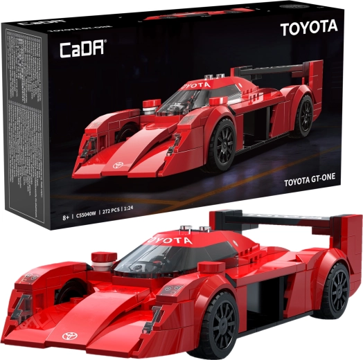 CaDA stavebnice závodní auto Toyota GT-One (272 dílků)
