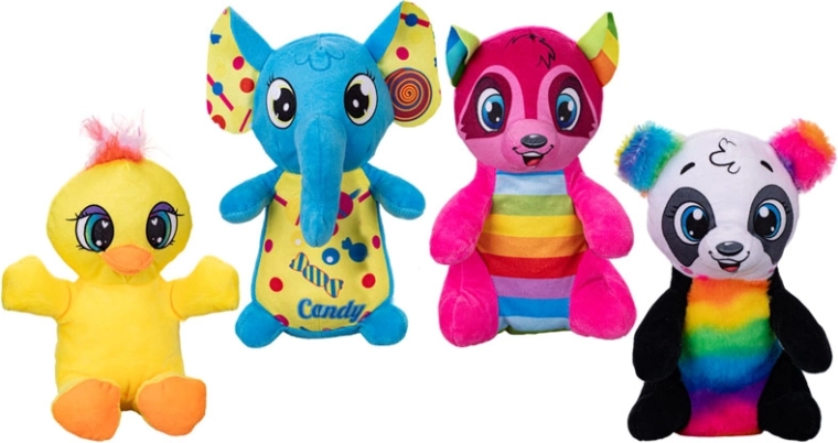 Plyšové zvířátko 21 cm – měkký mazlíček pro miminka