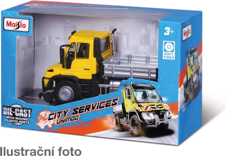 Maisto Unimog City Service model pracovního vozidla