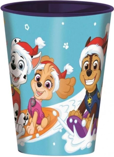 Plastový kelímek Tlapková patrola vánoční 260 ml