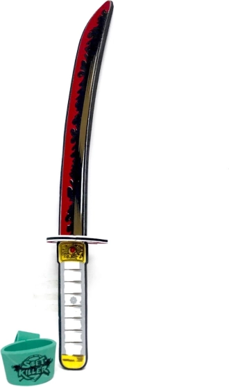 Pěnový meč červený Démon – bezpečný dětský karnevalový doplněk