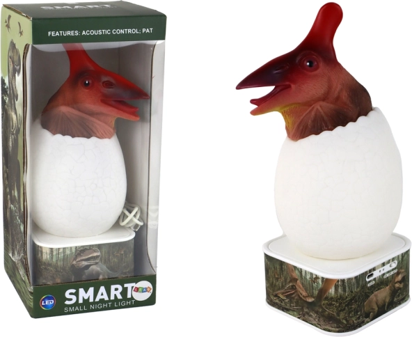 Noční lampička Dino LED s micro USB