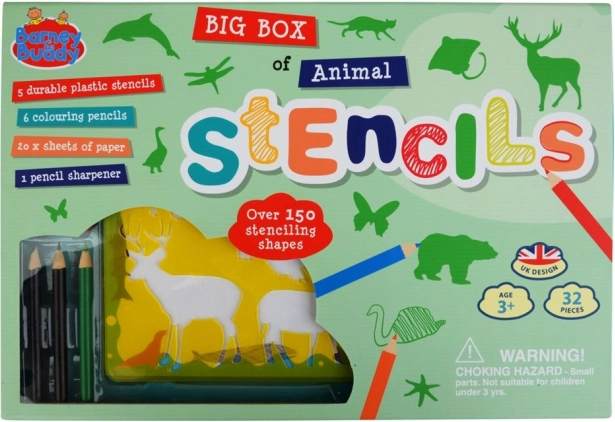 Šablony Zvířata - Velká sada Buddy & Barney