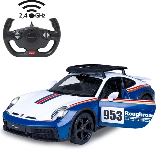 R/C auto JAMARA Porsche 911 Dakar Performance 1:14 modré