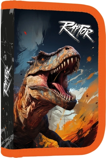 Školní penál jednopatrový Dino OXYBAG