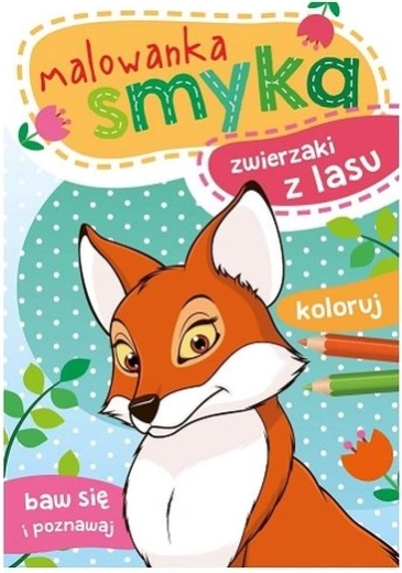 Malowanka smyka zvířátka z lesa