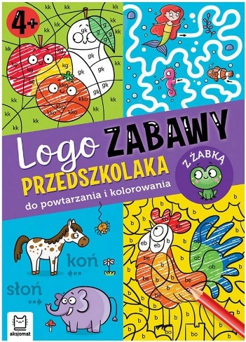 Logopedické hry pro předškoláky s žabičkou – opakování a vybarvování