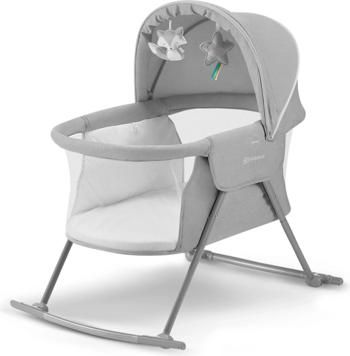 Dětská postýlka 3v1 Lovi Gray KINDERKRAFT