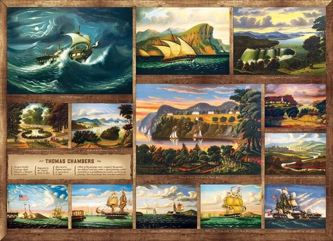 Puzzle COBBLE HILL Thomas Chambers 1000 dílků