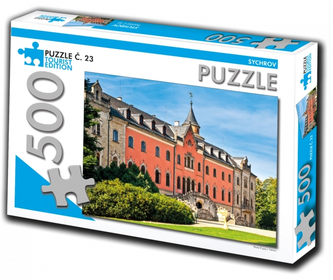 Puzzle Sychrov 500 dílků - Turistická edice