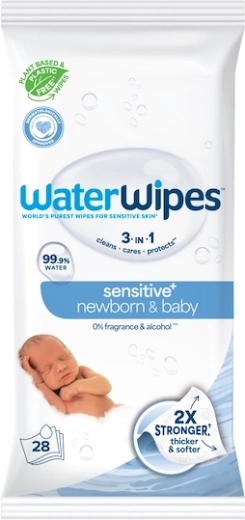 Vlhčené ubrousky WaterWipes Newborn & Baby 3v1 28 ks