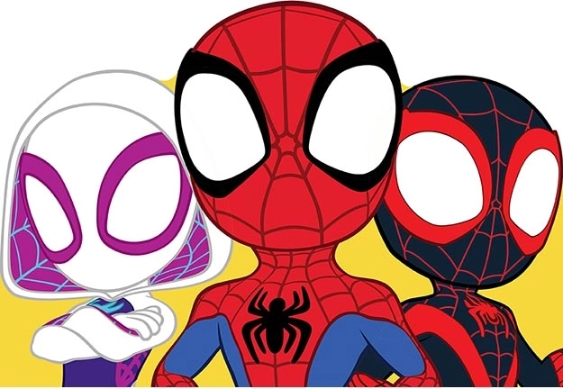 Moje omalovánky Spidey
