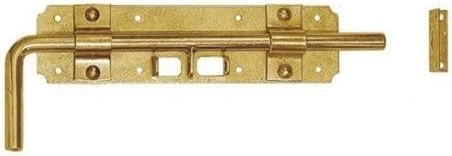 Zasouvací zástrč 240 × 60 × 2 mm, žlutě pozinkovaná