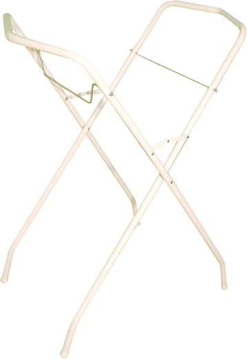 Skládací stojan na vaničku Komfort 2v1 bílý