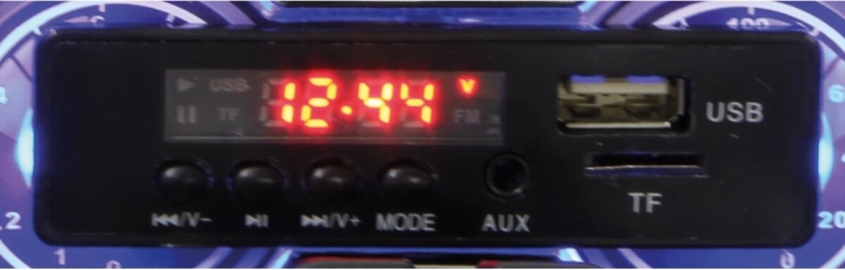 Soundboard pro dětskou elektrickou čtyřkolku Jamara Protector (UKW/USB/SD) - 1 kus