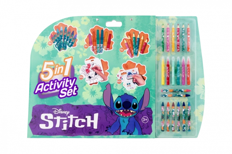Malovací sada 5v1 s motivem Stitch