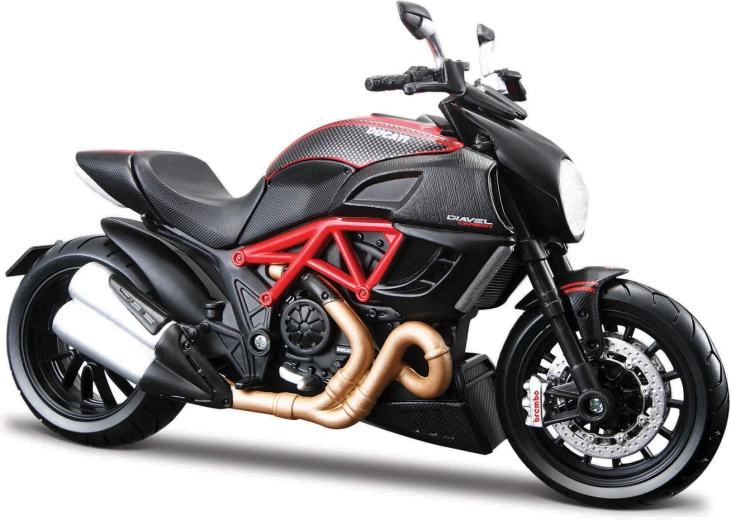 Maisto motocykl Ducati Diavel Carbon 1:12