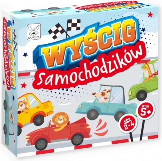 Závod autíček – desková hra
