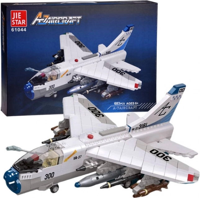 Stavebnice Útočné letadlo 683 dílků