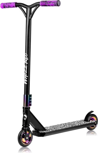 Lionelo Whizz freestyle koloběžka black carbon multicolor