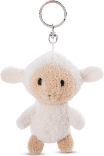 Plyšová klíčenka ovečka NICI Sheepmila 10 cm – GREEN
