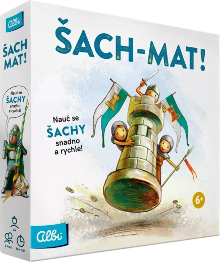 ALBI Šach Mat! výuková hra šachy