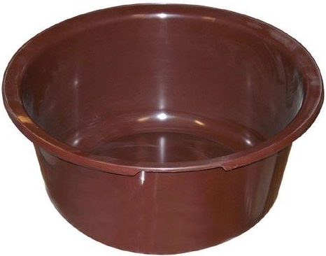 Plastový dřez 42 cm hnědý