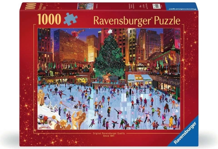 Ravensburger Puzzle Radost v Rockefellerově centru 1000 dílků