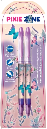 Mazací pera Pixie Crew Motýli, 2 ks