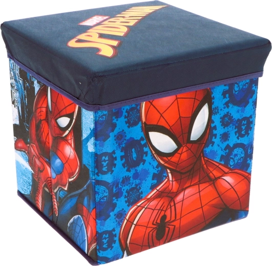 Taburet s úložným prostorem Spider-Man