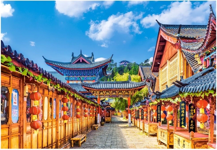 Puzzle Lijiang, Čína 1000 dílků