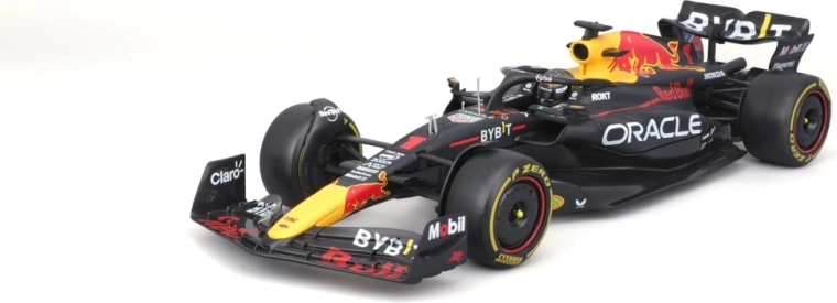 Bburago stavebnice modelu Formule 1 Oracle Red Bull Racing RB19 Max Verstappen 1:24
