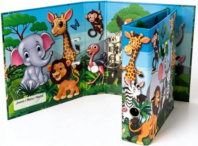 Designový pákový pořadač A4 7,5 cm ZOO