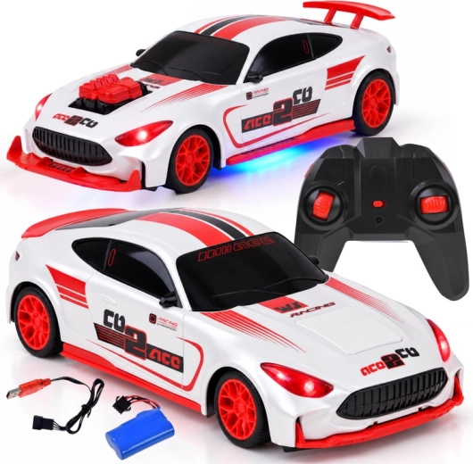 Dálkově ovládané auto CRAZON 1:16 s transformací a světly