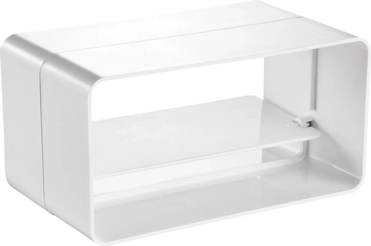 Zpětná klapka 110 × 55 mm z plastu