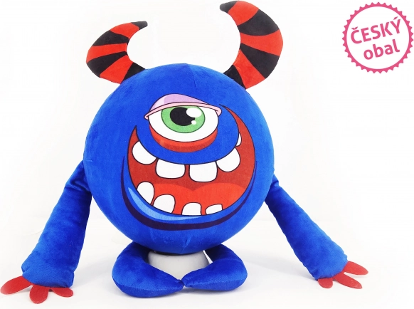 Baby nafukovací plyšový míč kyklop 30 cm - 1 kus