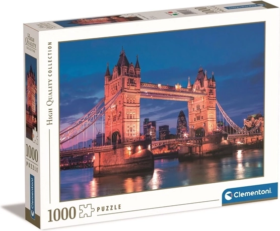 Clementoni puzzle 1000 dílků Tower Bridge v noci