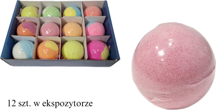 Šumivá koupelová bomba barvící vodu