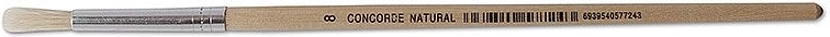 Školní kulatý štětec CONCORDE Natural č. 8