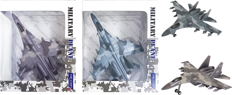 Model stíhačky SU-35 Fighter Jet 1:400 (2 varianty)