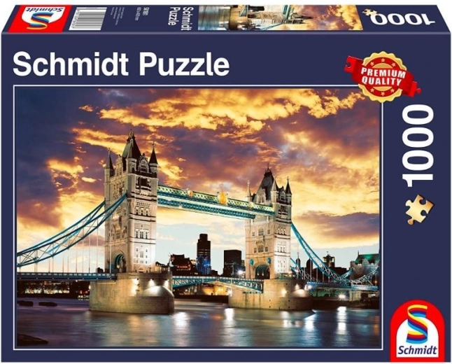 Schmidt Spiele Tower Bridge, Londýn – puzzle 1000 dílků