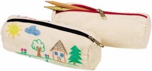 Bawełniany piórnik do kolorowania Goki