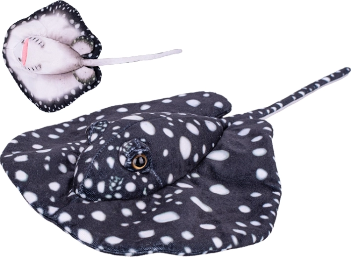 Plyšový rejnok 40 cm – černý