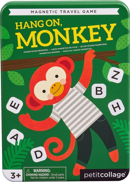 Petit Collage magnetická hra Počkej, opičko