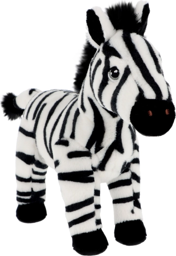 Plyšová zebra Keeleco 25 cm