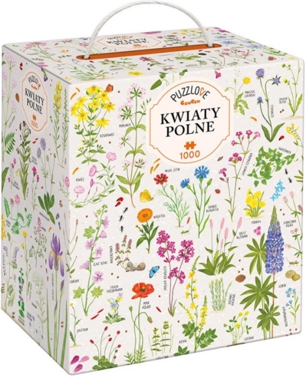 Puzzle 1000 dílků Puzzlove luční květiny
