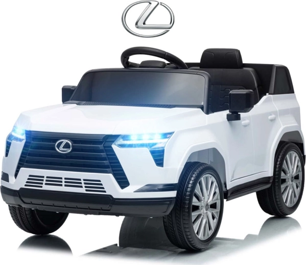 Elektrické autíčko Milly Mally Lexus GX550 bílé - 1 kus