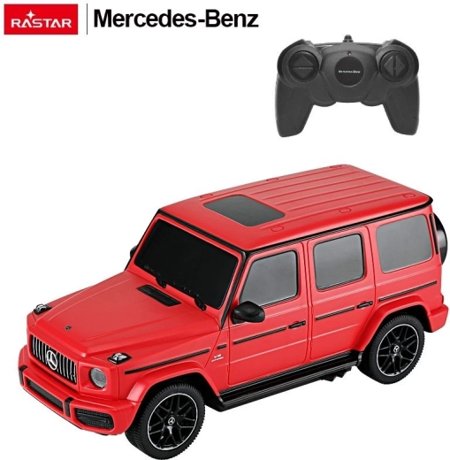 Mercedes-Benz G63 RC auto na dálkové ovládání Rastar 1:24 červené - 1 kus