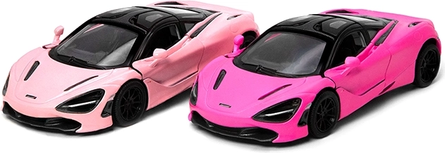 Kovový model McLaren 720S růžový 12,7 cm